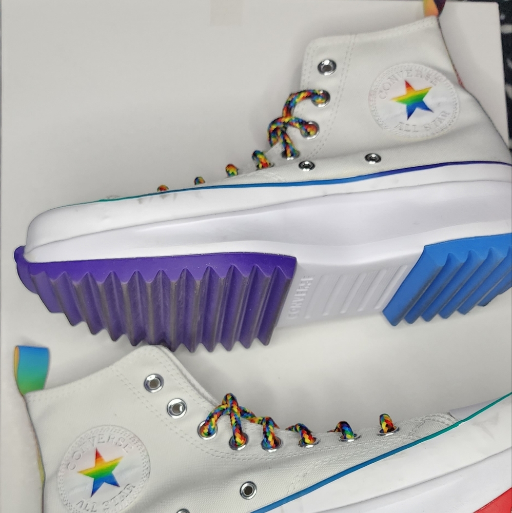 Converse run star hike hi